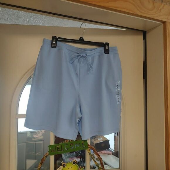 New Hasting & Smith Light Blue Pull On Shorts Women's Petite XL - Picture 1 of 2